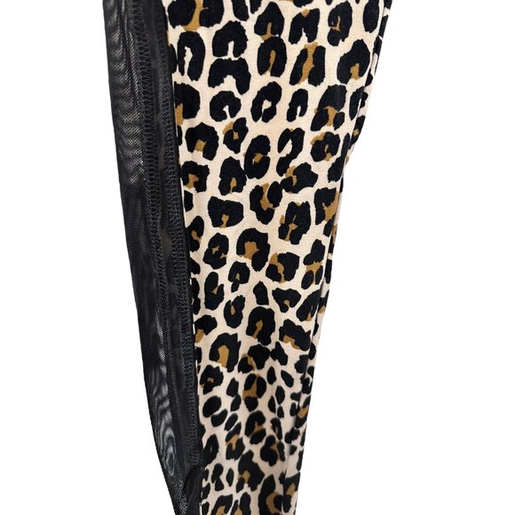 🌸3/$15🌸Cheetah Print Leggings Size Small Child sz 3-5 - Picture 3 of 7